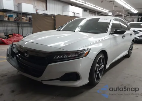 2021 Honda Accord Sport 2.0T from USA, damaged, VIN 1HGCV2F35MA021360
